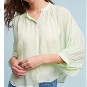 Anthropologie  Maeve  oversize dolman blouse  s